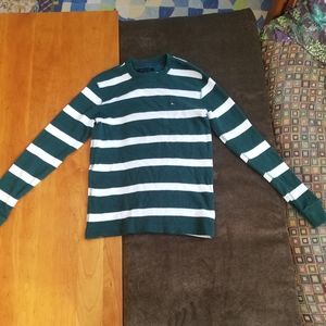 Tommy Hilfiger Pullover 100% Cotton Waffle-Knit Excellent Condition